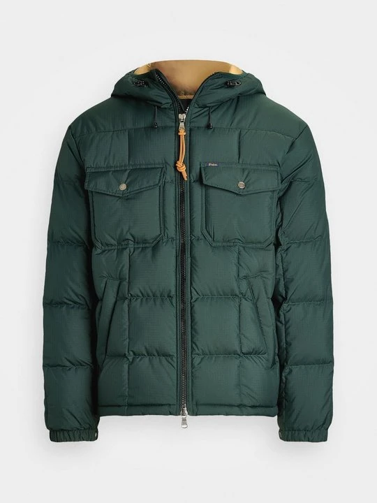Zdjęcie produktu Kurtka puchowa Polo Ralph Lauren ciemnozielony