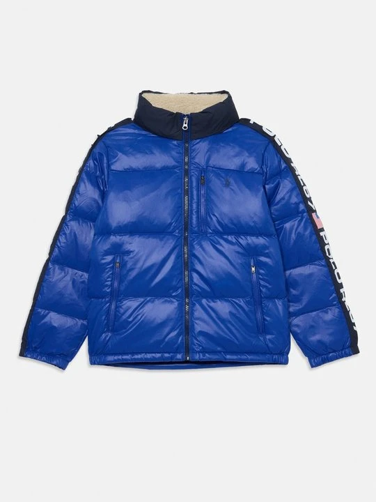 Zdjęcie produktu Kurtka puchowa Polo Ralph Lauren błękit królewski