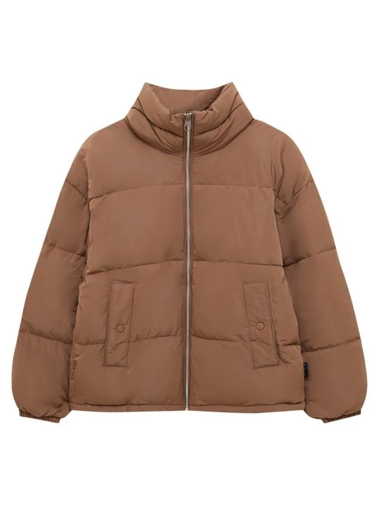 Zdjęcie produktu Kurtka puchowa PULL&BEAR brązowy