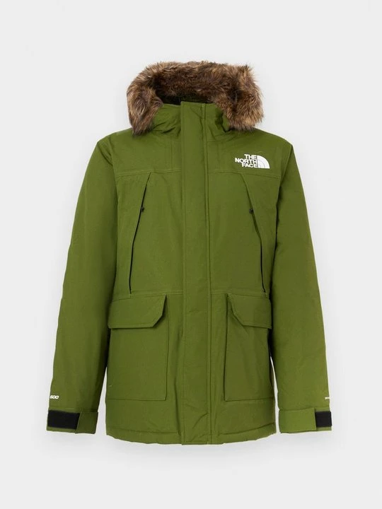 Zdjęcie produktu Płaszcz puchowy The North Face ciemnozielony