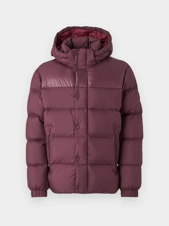 Zdjęcie produktu Kurtka puchowa Tommy Hilfiger bordowy
