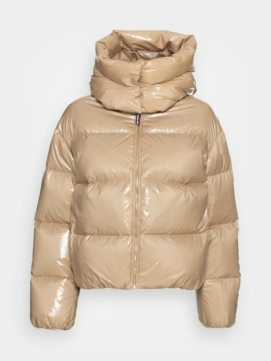 Zdjęcie produktu Kurtka puchowa Tommy Hilfiger beżowy