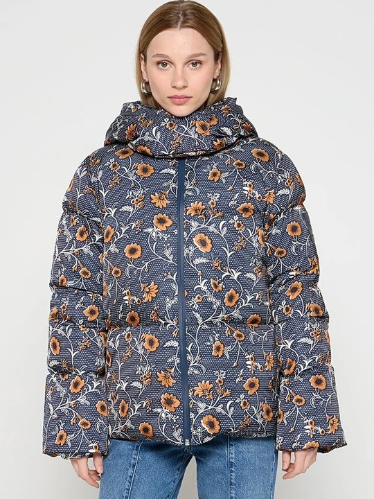 Zdjęcie produktu Kurtka puchowa Tory Burch granatowy