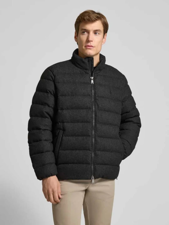 Zdjęcie produktu Kurtka puchowa z dwustronnym zamkiem błyskawicznym Polo Ralph Lauren Ciemnoszary