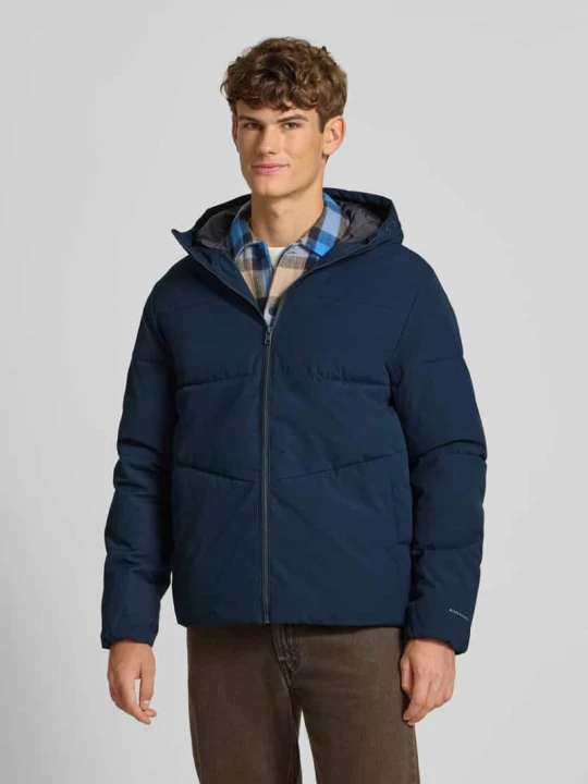 Zdjęcie produktu Kurtka puchowa z kapturem Jack&Jones Granatowy