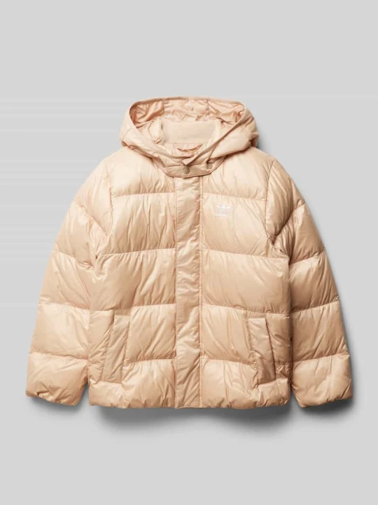 Zdjęcie produktu Kurtka puchowa z kapturem model „ELO MAGBEI” adidas Originals Beżowy