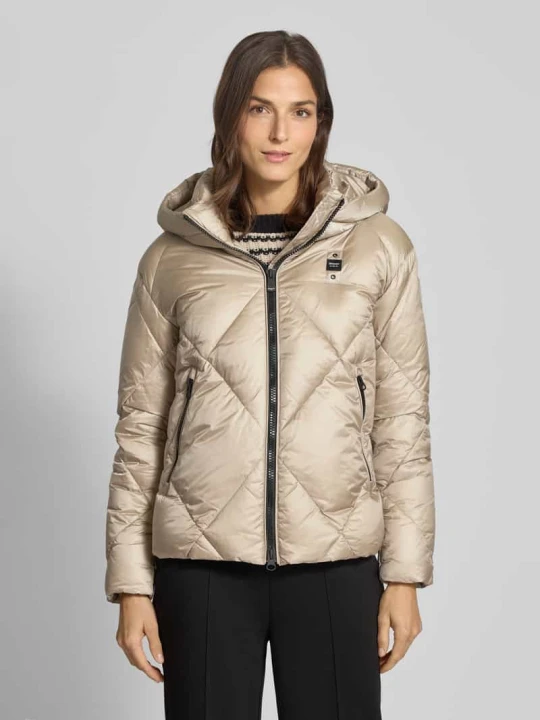 Zdjęcie produktu Kurtka puchowa z kapturem model ‘LAMARTINE’ Blauer Usa Beżowy