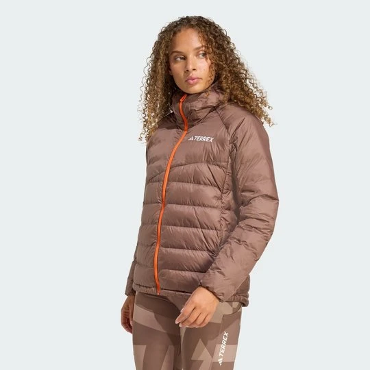 Zdjęcie produktu Kurtka puchowa z kapturem Terrex Xperior CLIMAWARM+ Adidas Earth Strata