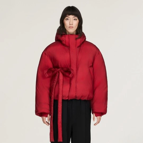 Zdjęcie produktu KURTKA PUCHOWA Z KAPTUREM Y-3 Adidas Active Maroon