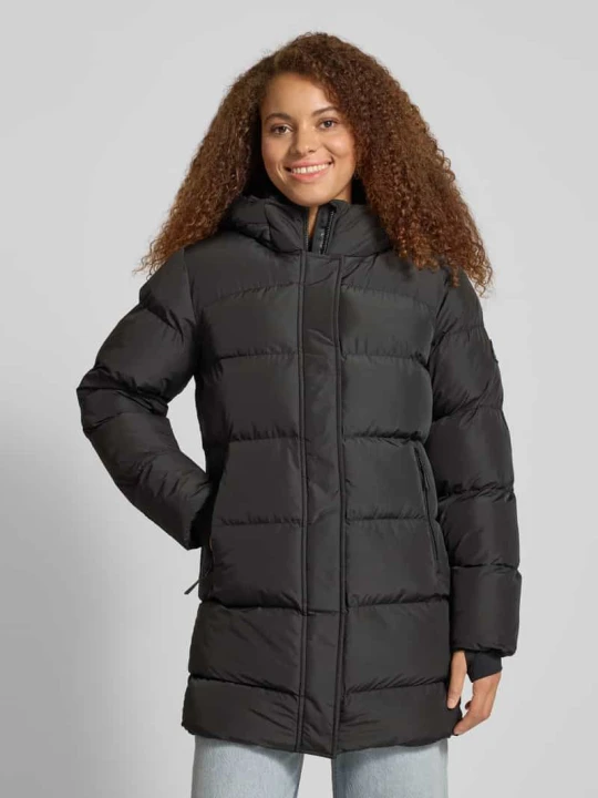 Zdjęcie produktu Kurtka puchowa z kieszeniami na zamek Superdry Czarny