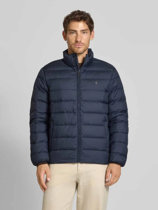 Zdjęcie produktu Kurtka puchowa ze stójką Polo Ralph Lauren Granatowy