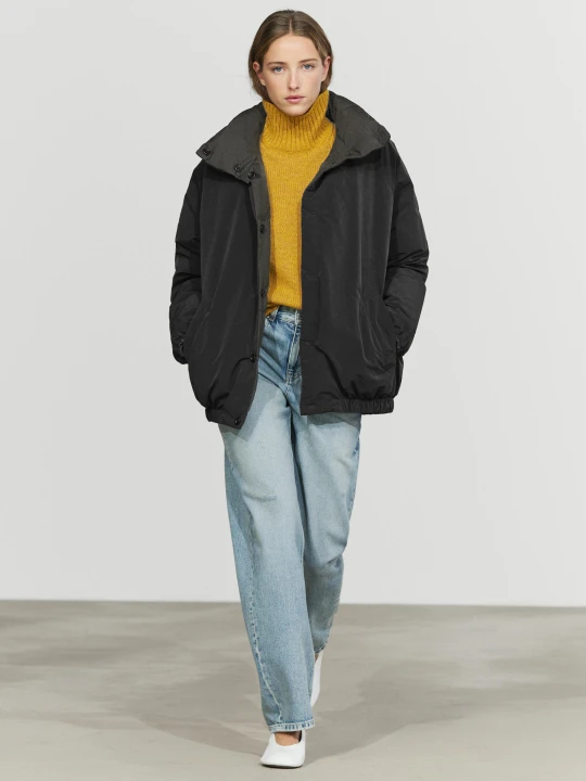 Zdjęcie produktu Dwustronna Kurtka Puchowa - Brązowy - Massimo Dutti - Female