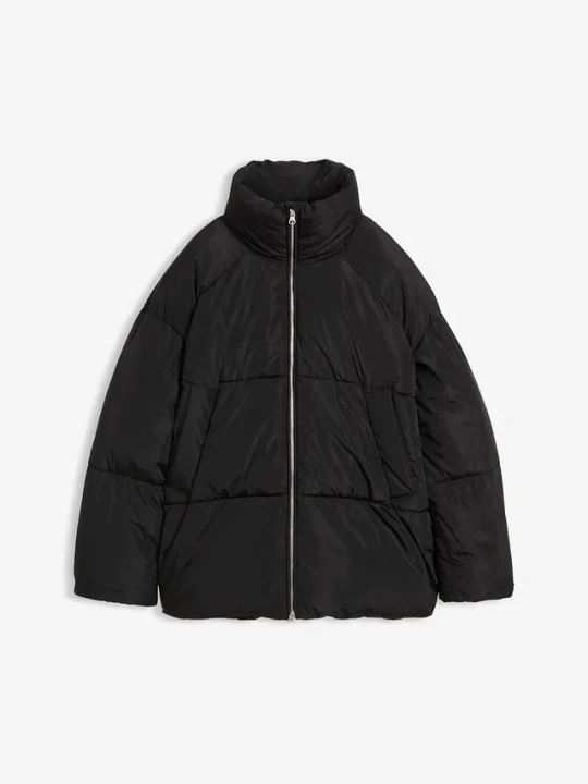 Zdjęcie produktu Kurtka puffer BonPrix czarny