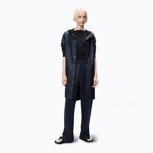 Zdjęcie produktu Kurtka Rains Long Jacket navy Granatowy