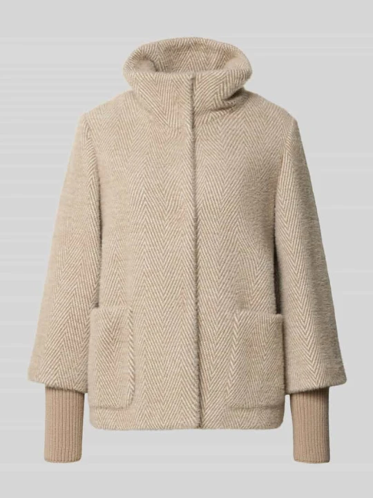 Zdjęcie produktu Kurtka regular fit z Teddyfleece / sztucznego futra ze stójką s.Oliver Beżowy