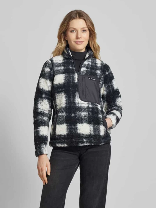 Zdjęcie produktu Kurtka teddy z kieszenią na piersi model 'West Bend™' Columbia Czarny