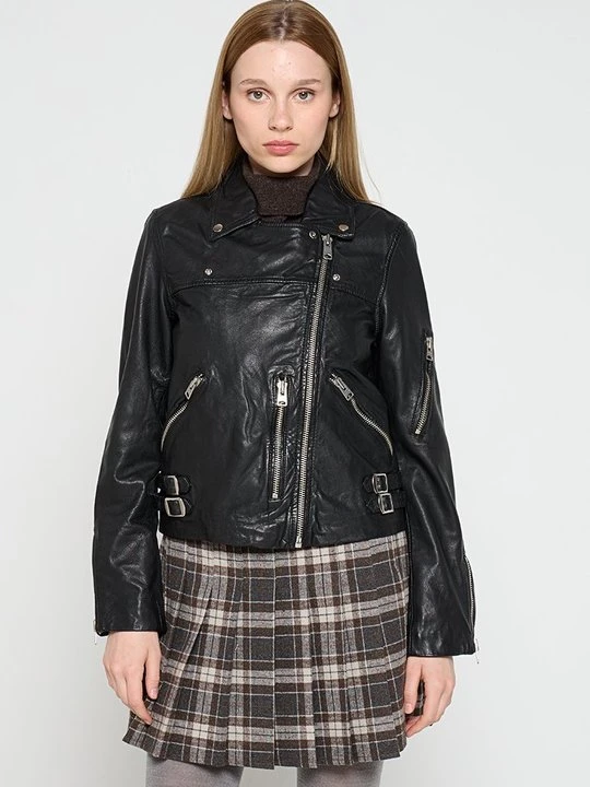 Zdjęcie produktu Kurtka skórzana AllSaints czarny