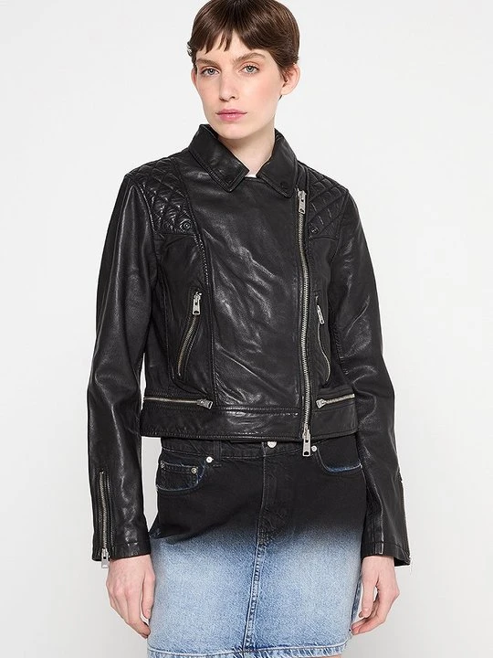 Zdjęcie produktu Kurtka skórzana AllSaints czarny