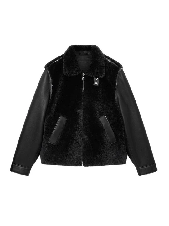 Zdjęcie produktu Kurtka skórzana AllSaints czarny