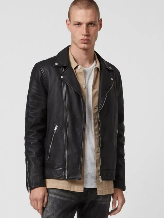 Zdjęcie produktu Kurtka skórzana AllSaints czarny