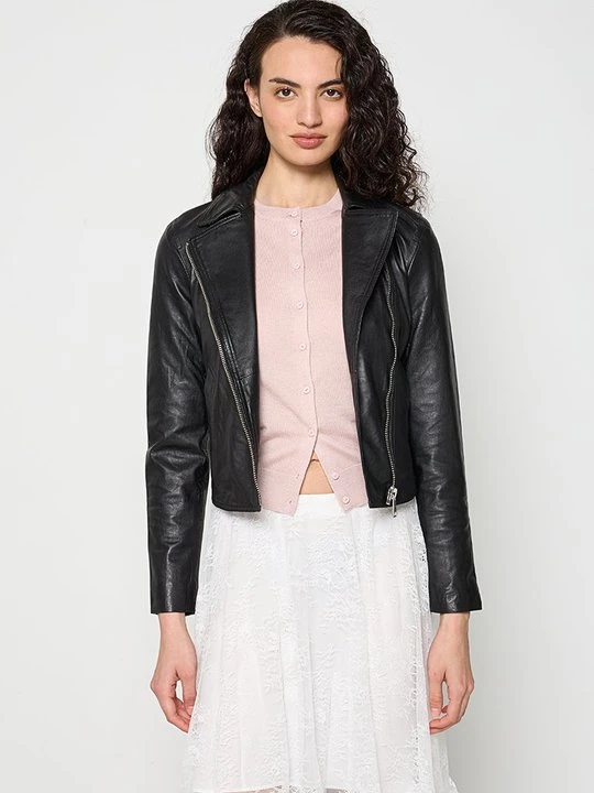 Zdjęcie produktu Kurtka skórzana AllSaints czarny