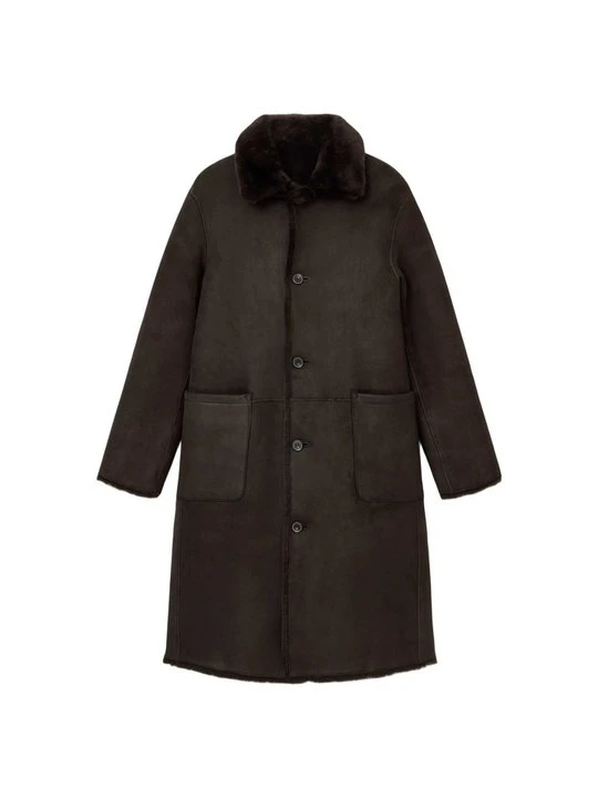 Zdjęcie produktu Kurtka skórzana AllSaints brązowy