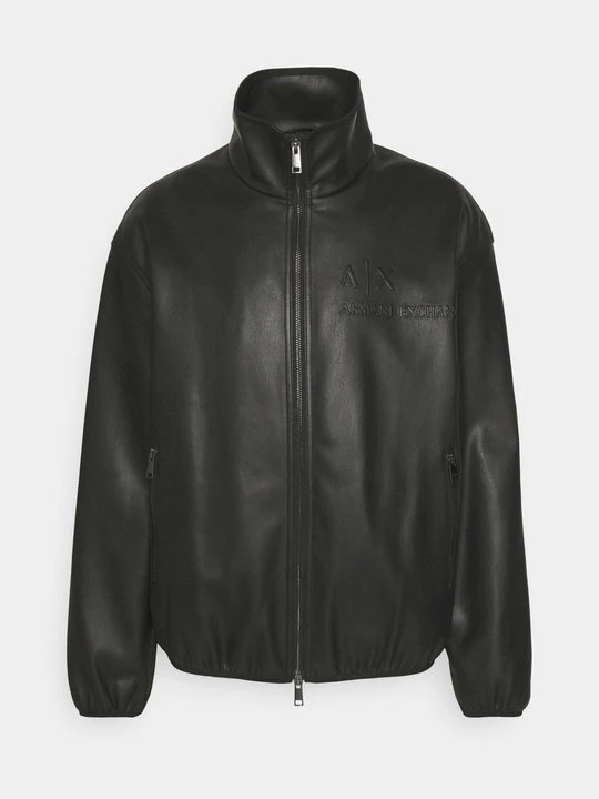 Zdjęcie produktu Kurtka skórzana Armani Exchange czarny