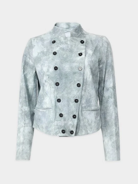 Zdjęcie produktu Kurtka skórzana Emporio Armani biały