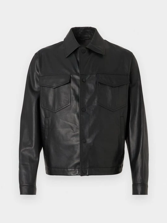 Zdjęcie produktu Kurtka skórzana Emporio Armani czarny