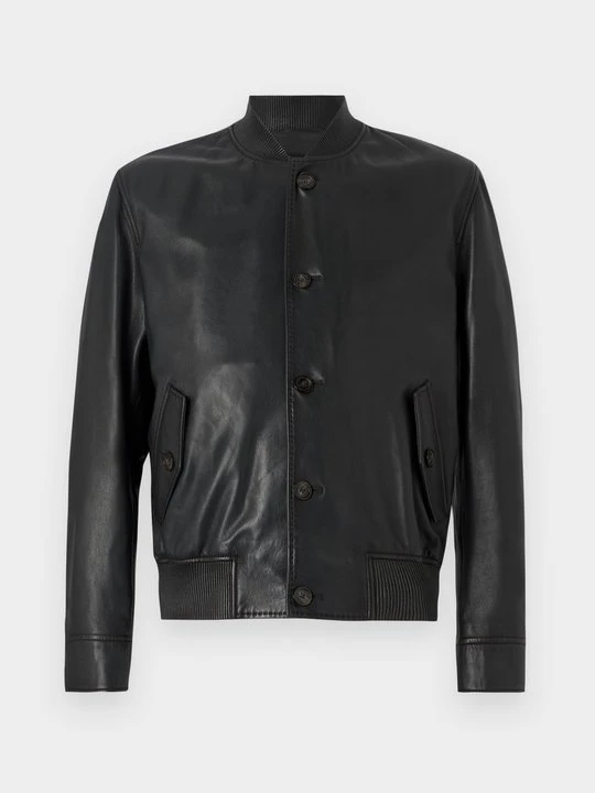 Zdjęcie produktu Kurtka skórzana Emporio Armani czarny