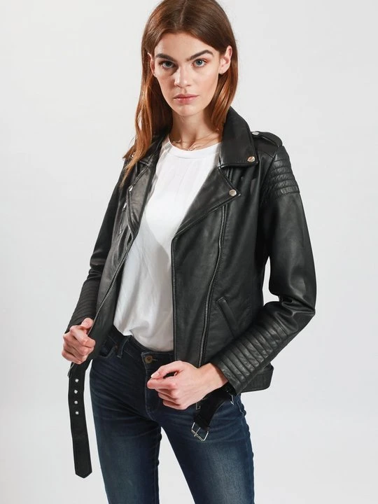Zdjęcie produktu Kurtka skórzana Lee Cooper czarny