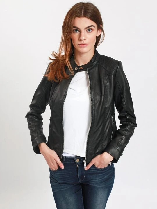 Zdjęcie produktu Kurtka skórzana Lee Cooper czarny