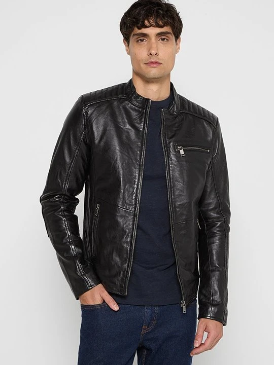 Zdjęcie produktu Kurtka skórzana Lee Cooper czarny