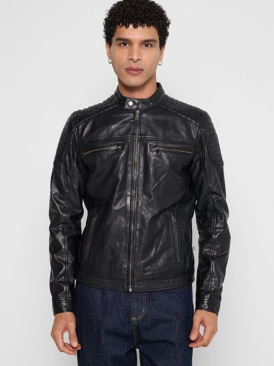 Zdjęcie produktu Kurtka skórzana Lee Cooper czarny