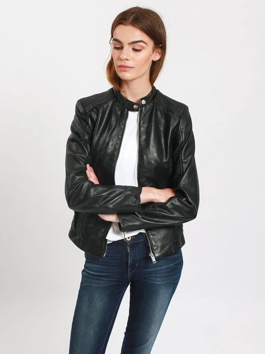 Zdjęcie produktu Kurtka skórzana Lee Cooper czarny