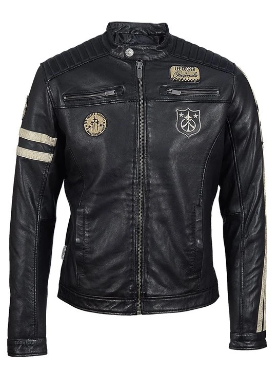 Zdjęcie produktu Kurtka skórzana Lee Cooper czarny