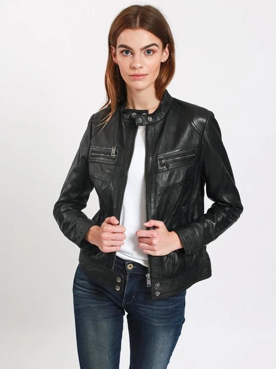 Zdjęcie produktu Kurtka skórzana Lee Cooper czarny