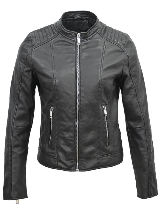 Zdjęcie produktu Kurtka skórzana Lee Cooper czarny
