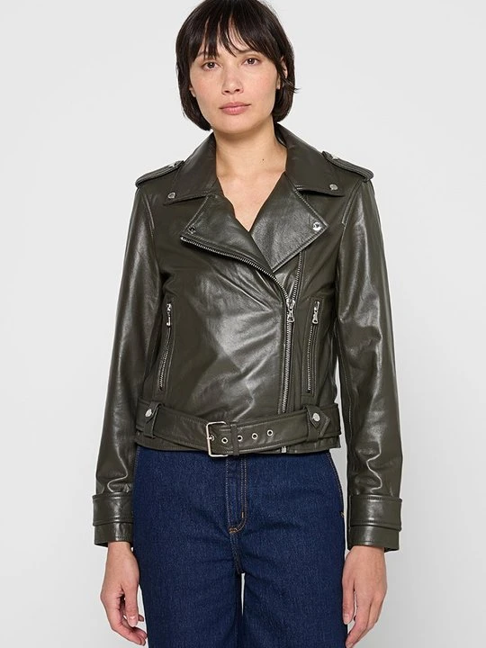 Zdjęcie produktu Kurtka skórzana Oakwood khaki
