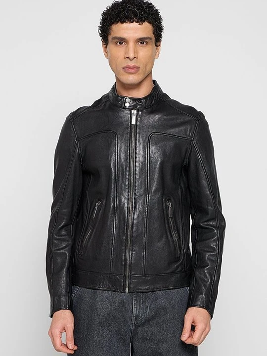 Zdjęcie produktu Kurtka skórzana Oakwood czarny