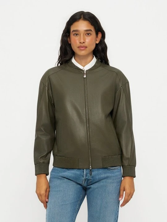 Zdjęcie produktu Kurtka skórzana Oakwood khaki