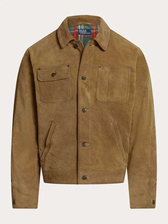 Zdjęcie produktu Kurtka skórzana Polo Ralph Lauren jasny brąz