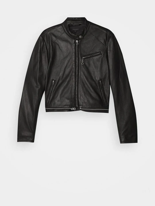 Zdjęcie produktu Kurtka skórzana rag & bone czarny