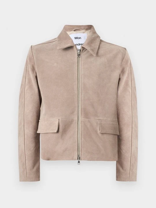 Zdjęcie produktu Kurtka skórzana Won Hundred taupe