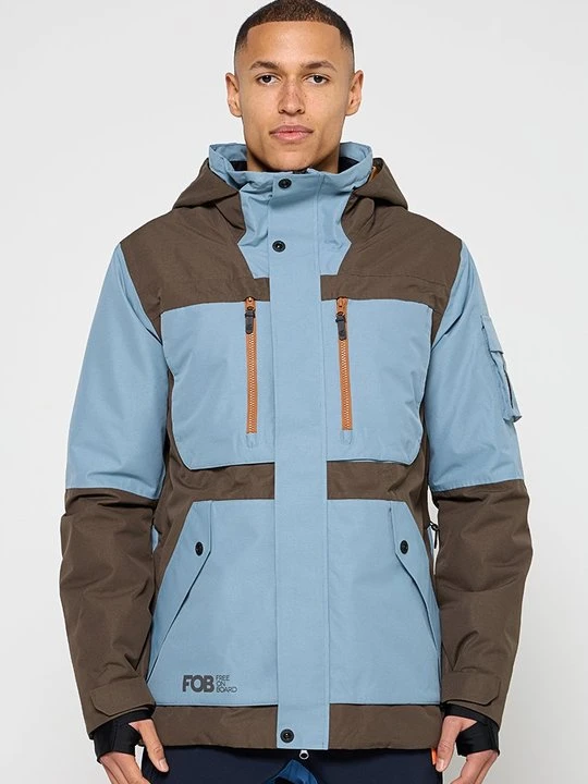 Zdjęcie produktu Kurtka snowboardowa 4F ciemnobrązowy