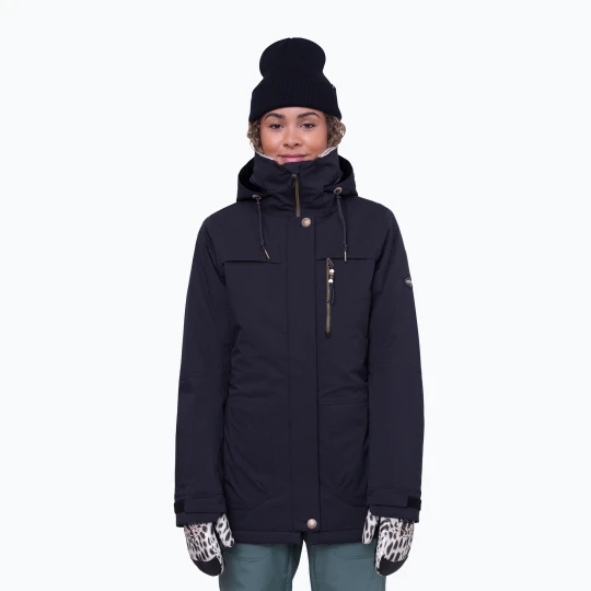 Zdjęcie produktu Kurtka snowboardowa damska 686 Spirit black geo jacquard