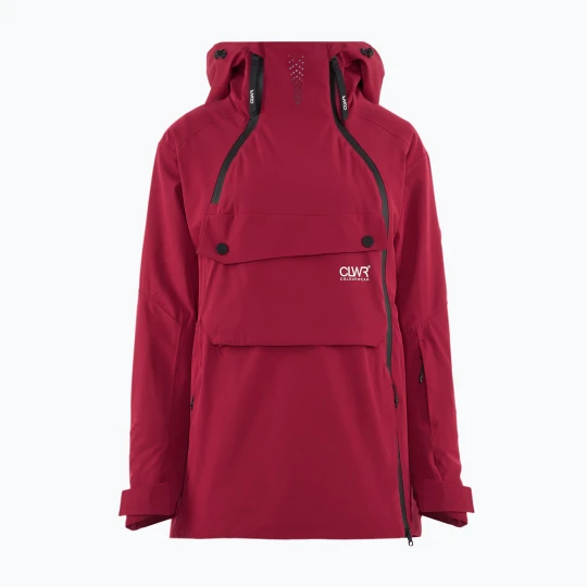 Zdjęcie produktu Kurtka snowboardowa damska Colourwear Cake Anorak 2.0 rasberry red