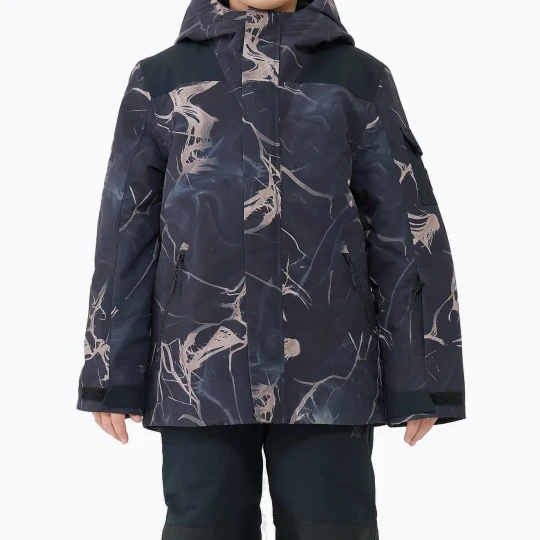 Zdjęcie produktu Kurtka snowboardowa dziecięca 4F M0838 multicolor Granatowy
