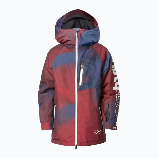 Zdjęcie produktu Kurtka snowboardowa dziecięca ThirtyTwo Youth Grasser Insulated haze Bordowy