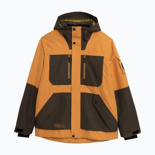Zdjęcie produktu Kurtka snowboardowa męska 4F M314 orange
